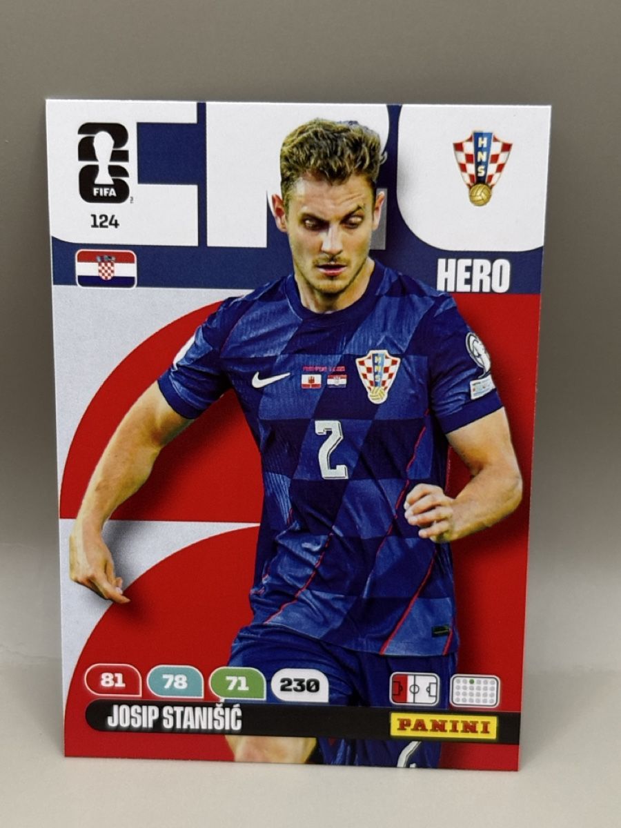 Panini Carte collezionabili: Panini Adrenalyn XL - 124 - Josip Stanisic – Nuovo (secondo la descrizione) da Oberbuchsiten venduto da Bananefrappe93
