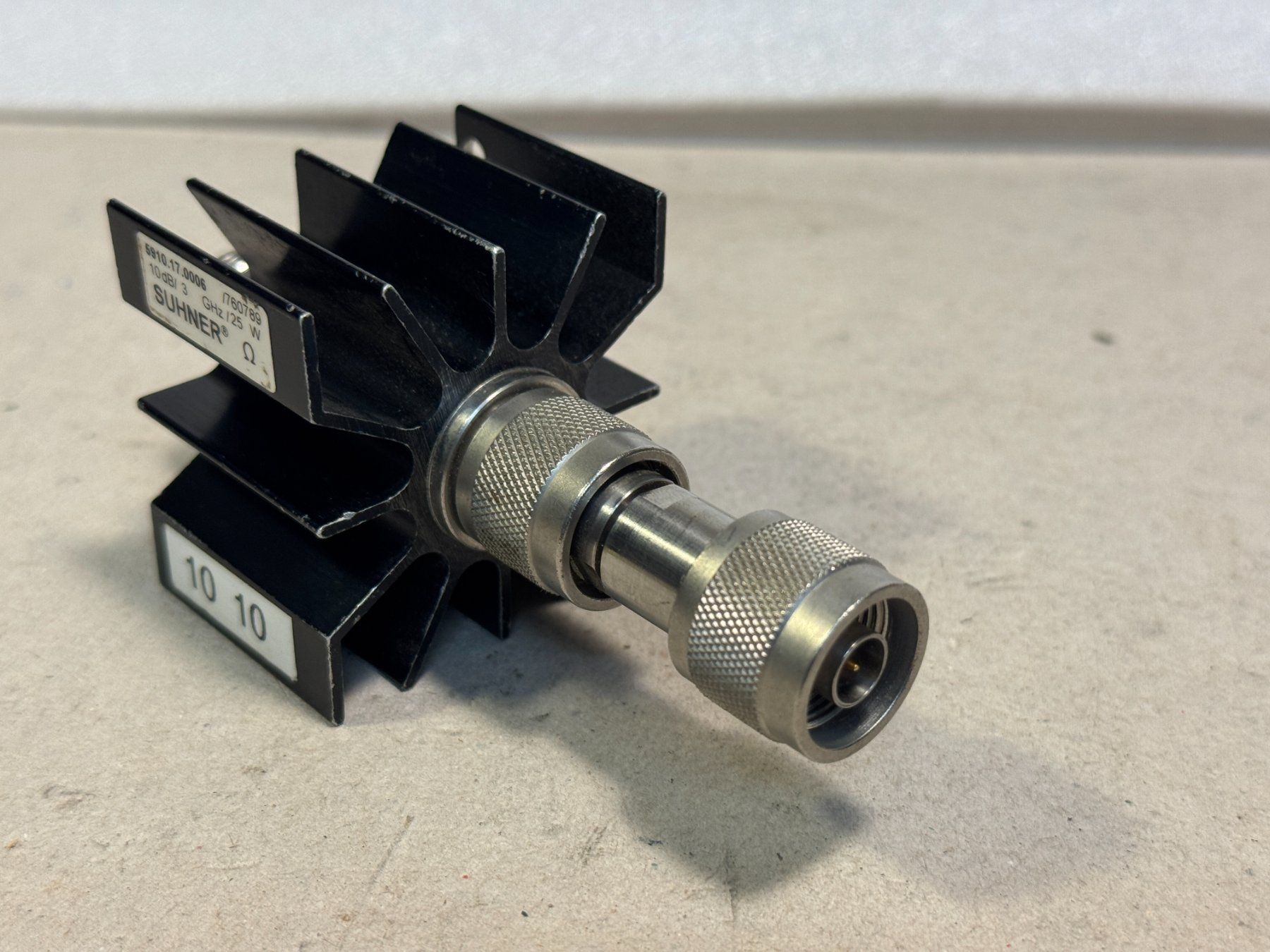 Radiocomunicazione: Abschwächer 10 dB / 3 GHz / 25 Watt – Usato da Ins venduto da funkflieger 3