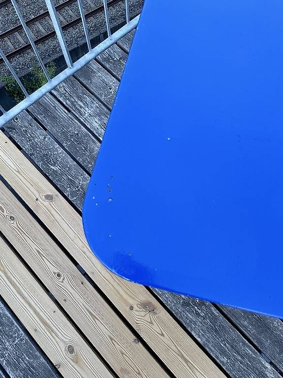 Tavoli: Klapptisch Metall blau 120x70 – Usato da Zürich venduto da jul_rcp7 3