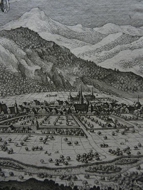Incisioni: Altdorf Merian – Usato da Risch venduto da Rischli15 8