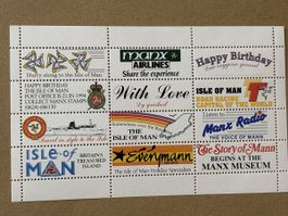 Isle of Man Briefmarken, 12 Stück, Top Zustand, Selten!