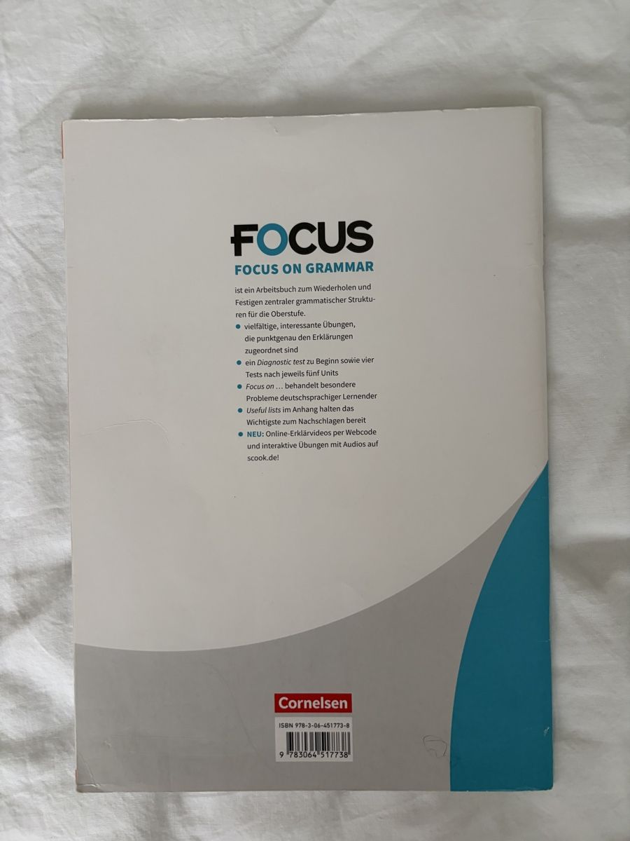Libri: Focus on grammar – Usato da Jona venduto da Flexer02 1