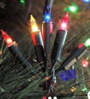 Elektrische Mini Lichterkette farbig