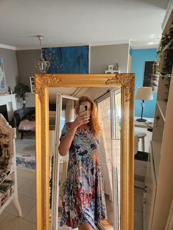 Damen Sommerkleid Fimi Lei Paris – Gr. M – Floral – ab CHF 5
