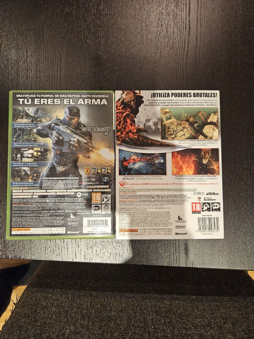 Spiele: Crysis 2 & Prototype 2 /Xbox 360 Games – Gebraucht aus Reinach AG von SamGonzo98 1