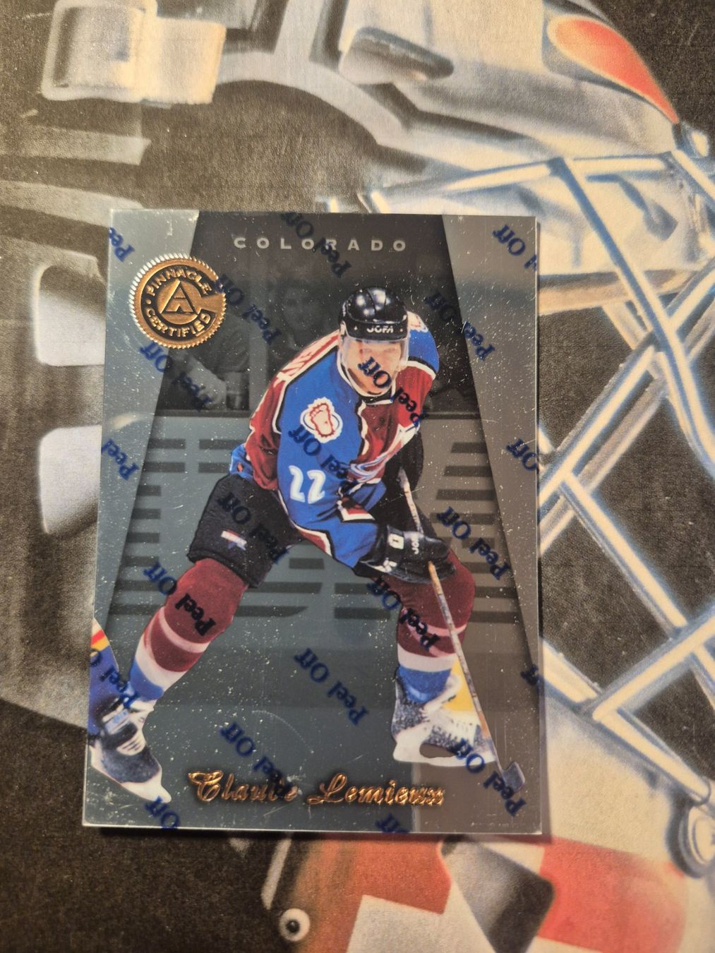 NHL Carte collezionabili: NHL Claude Lemieux Colorado Avalanche – Usato da Treiten venduto da Sauber73