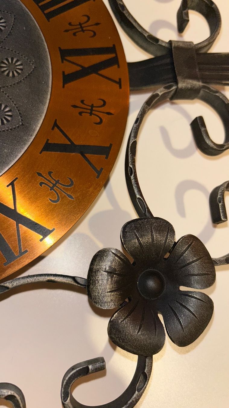Stand- & Wanduhren: Vintage - Wanduhr   Ø  35cm – Gebraucht aus Brunnen von Nala2929 4