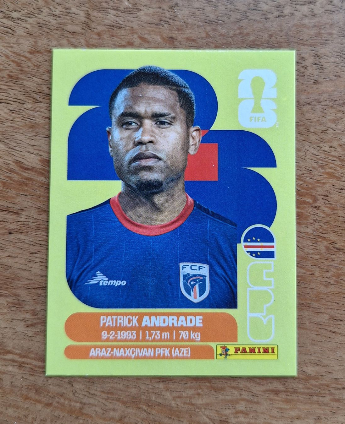 Panini Sammelbilder & Trading cards: Panini Patrick Andrade CPV 11 – Neu (gemäss Beschreibung) aus Romanens von Crocette