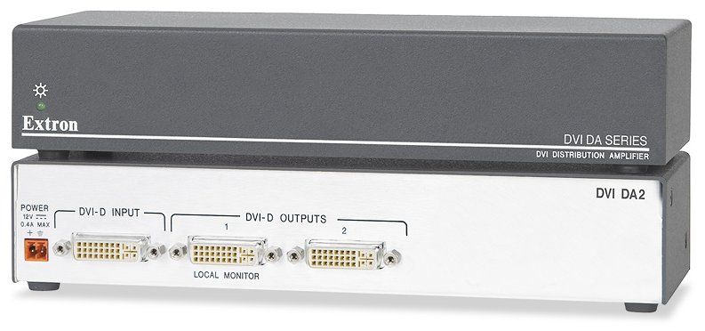 Amplificatori: Extron DVI DA2 - DVI- Verteilverstärker – Usato da Rothenburg venduto da BildundTon