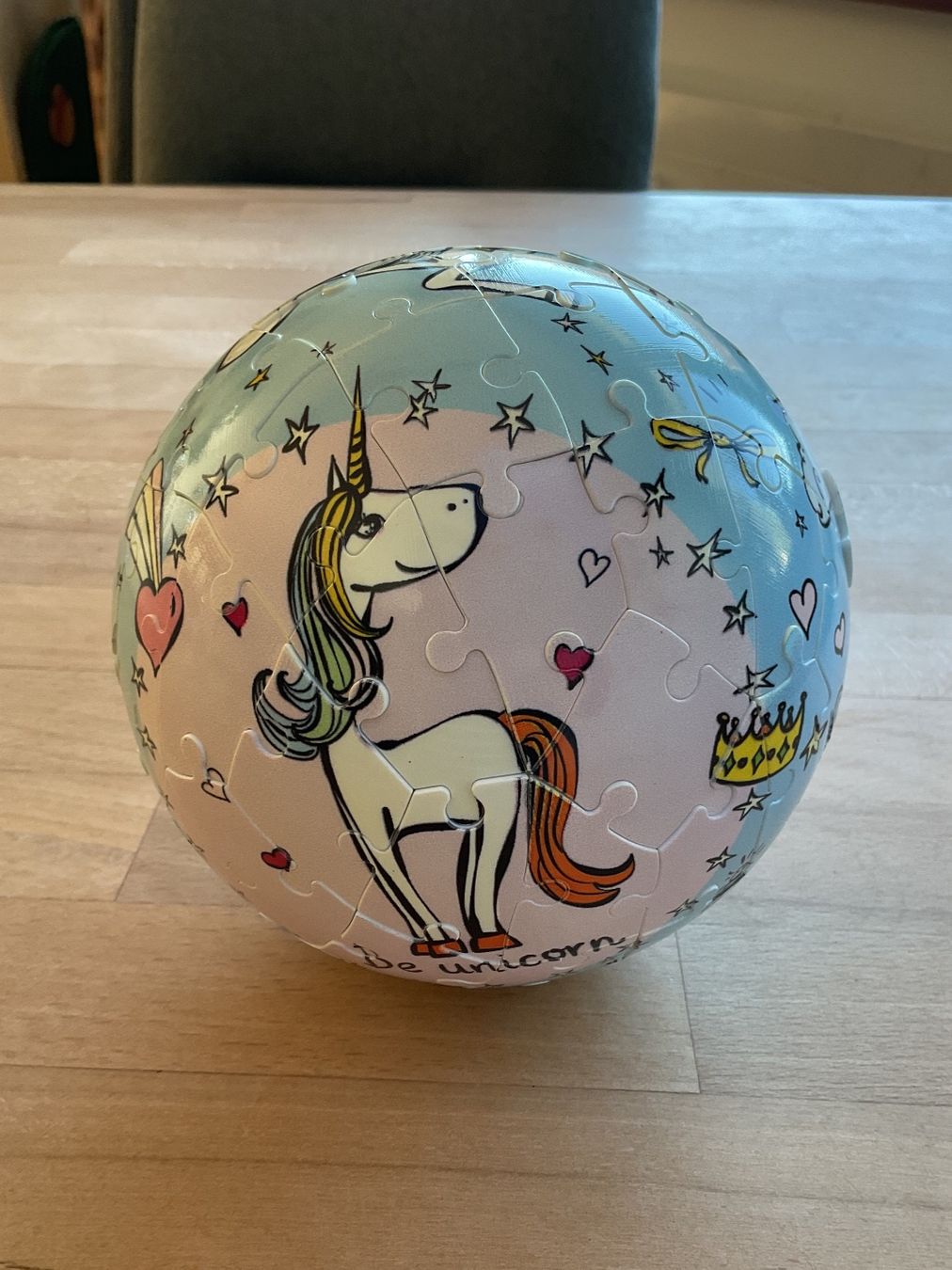 Ravensburger Puzzles: Ravensburger 3D Puzzle Ball Einhorn – Gebraucht aus Anglikon von TripleG