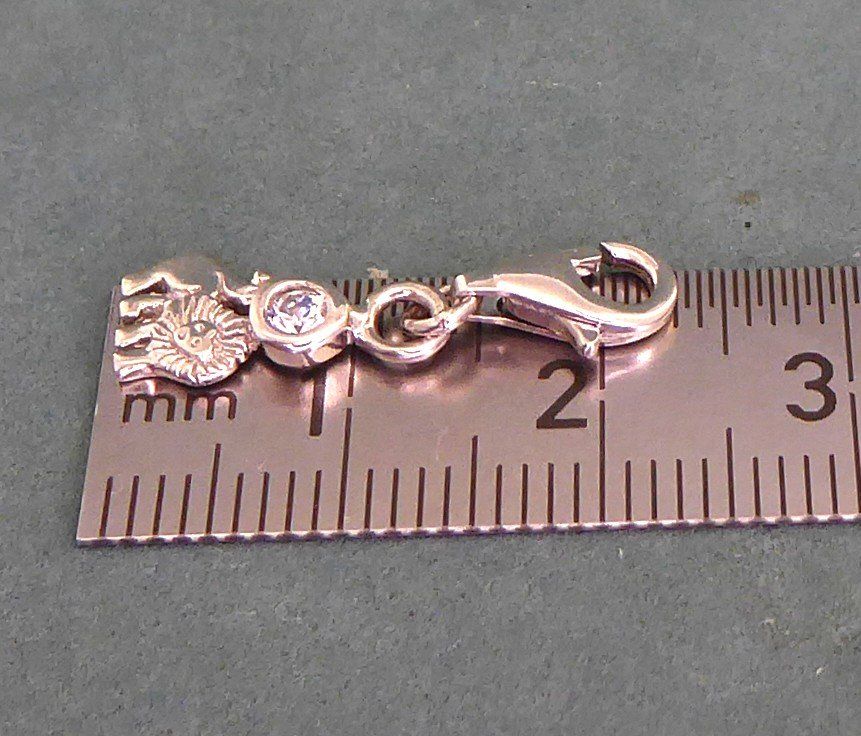Ciondoli: Anhänger Sternzeichen Löwe 925 Silber – Usato da Muri AG venduto da silvermouse007 2