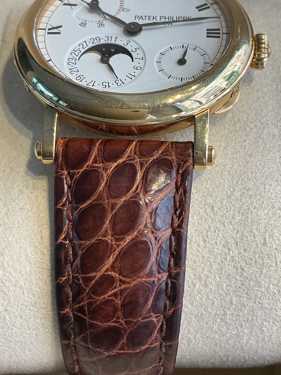 Patek Philippe Orologi: Patek Philippe Calatrava Complications Ref. 5054J Fullset – Usato da Zürich venduto da watchdealer-24 5