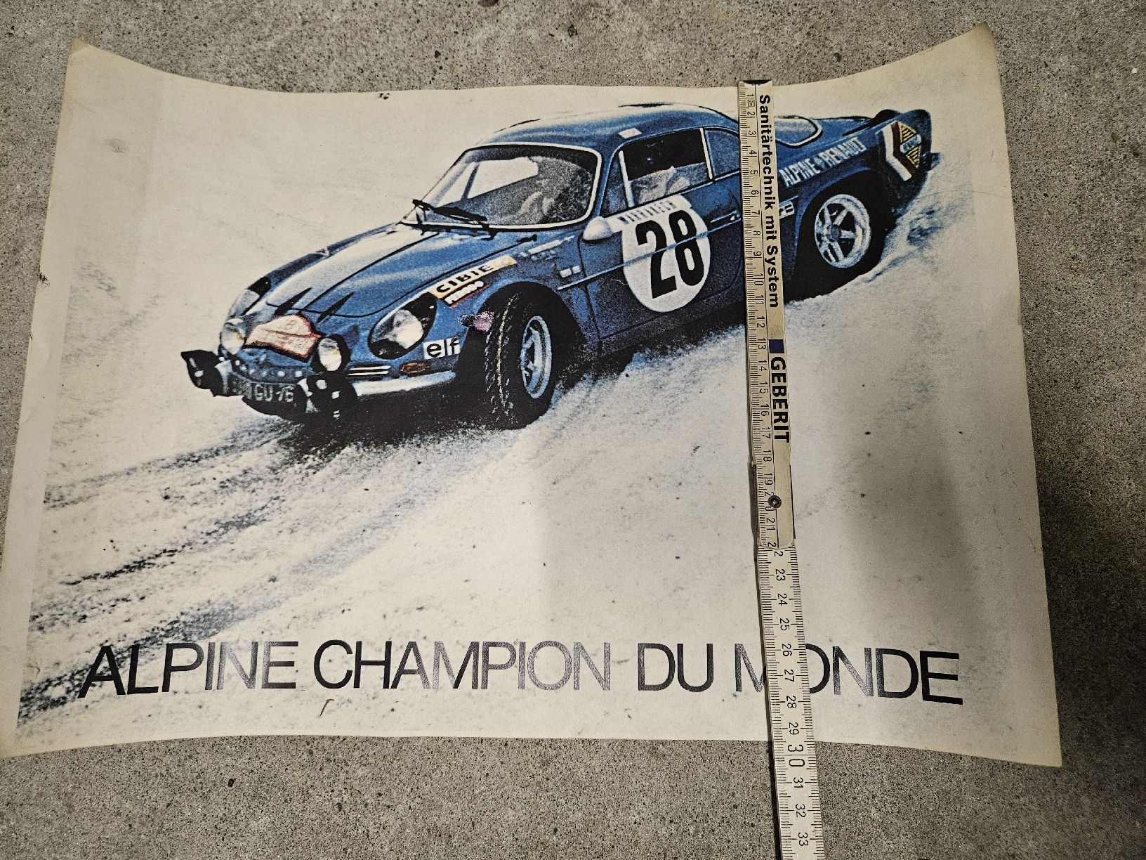 Renault Documenti: Alpine Renault A110 Bilder – Usato da Dielsdorf venduto da toe51664 6