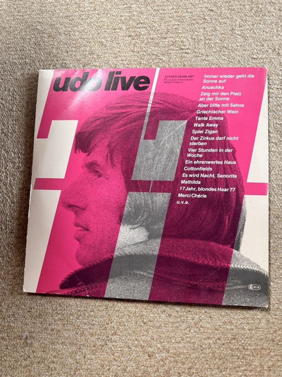 Dischi in vinile: Udo Jürgens - Udo Live 77 – Usato da Pfaffhausen venduto da Beli94 1