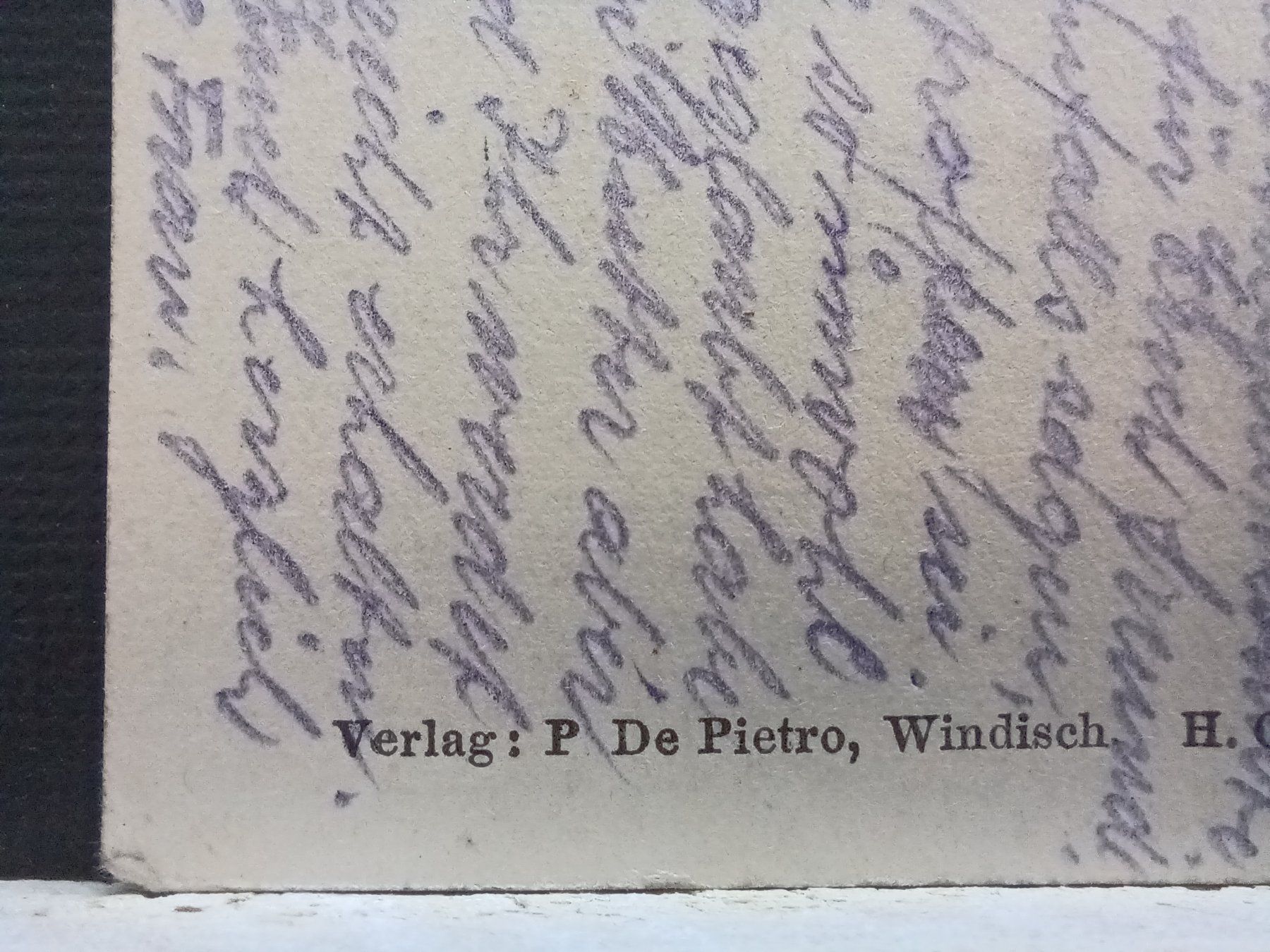 Cartoline postali: AG, Amphitheater Vindonissa Brugg 1918 – Usato da Aarau Rohr venduto da mgvw 3