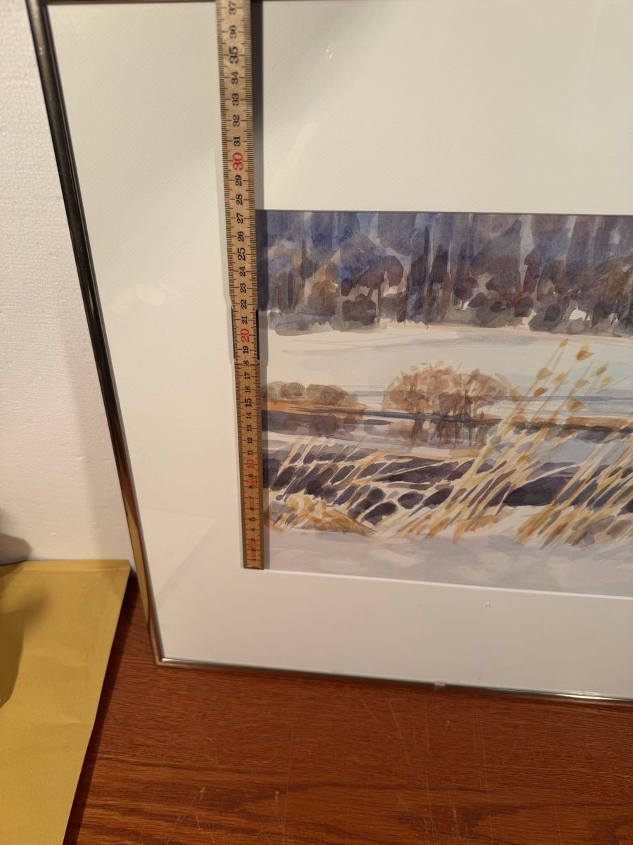Dipinti: YOKI, EIGENTLICH EMILE AEBISCHER WATERCOLOUR PAINTING – Usato da Lausanne venduto da artnouveau04 4