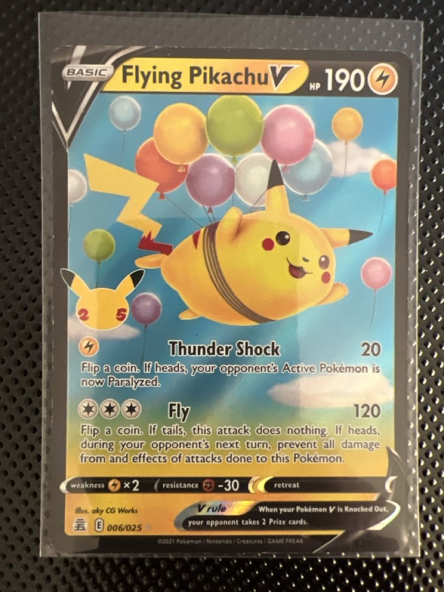 Pokémon Carte collezionabili: Pokemon Flying Pikachu V #6  – Usato da Goldach venduto da zek_j7p8 1