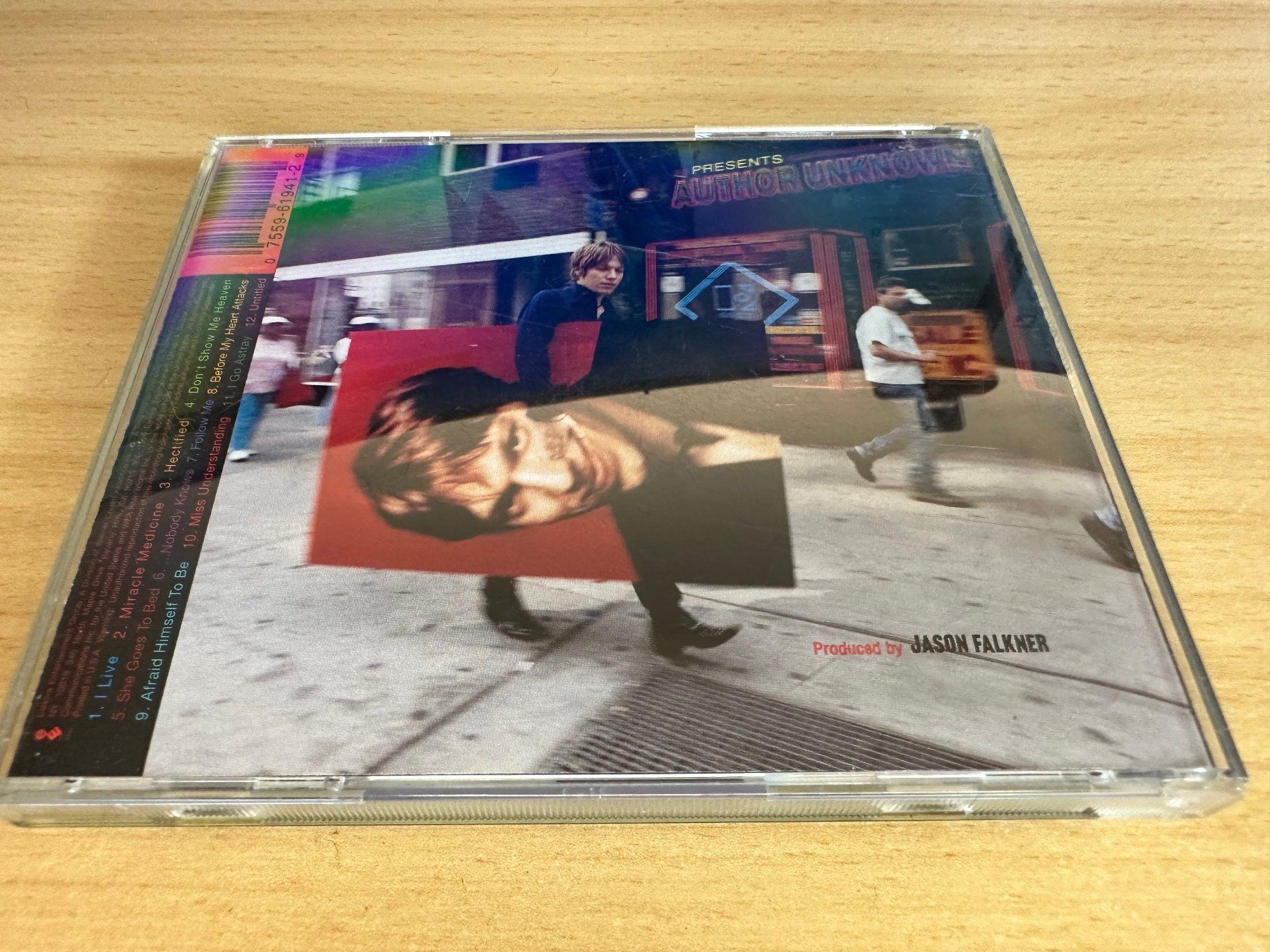 CD: Jason Falkner – Presents Author Unknown – Usato da Rikon im Tösstal venduto da Alpenmutz 1