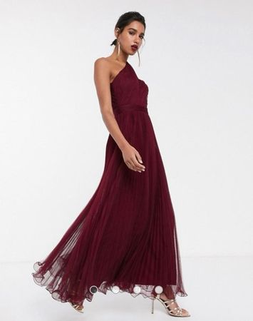 ASOS Gown (Burgundy)