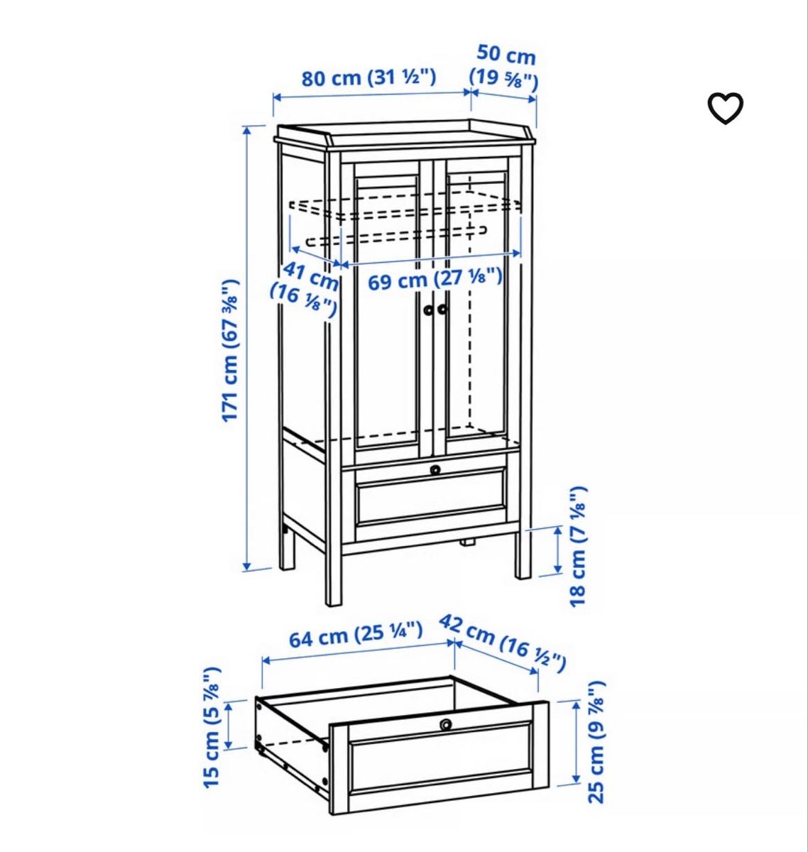 Ikea Armadi: Kinderkleiderschrank SUNDVIK Ikea – Usato da Herisau venduto da jonasthoenig 4