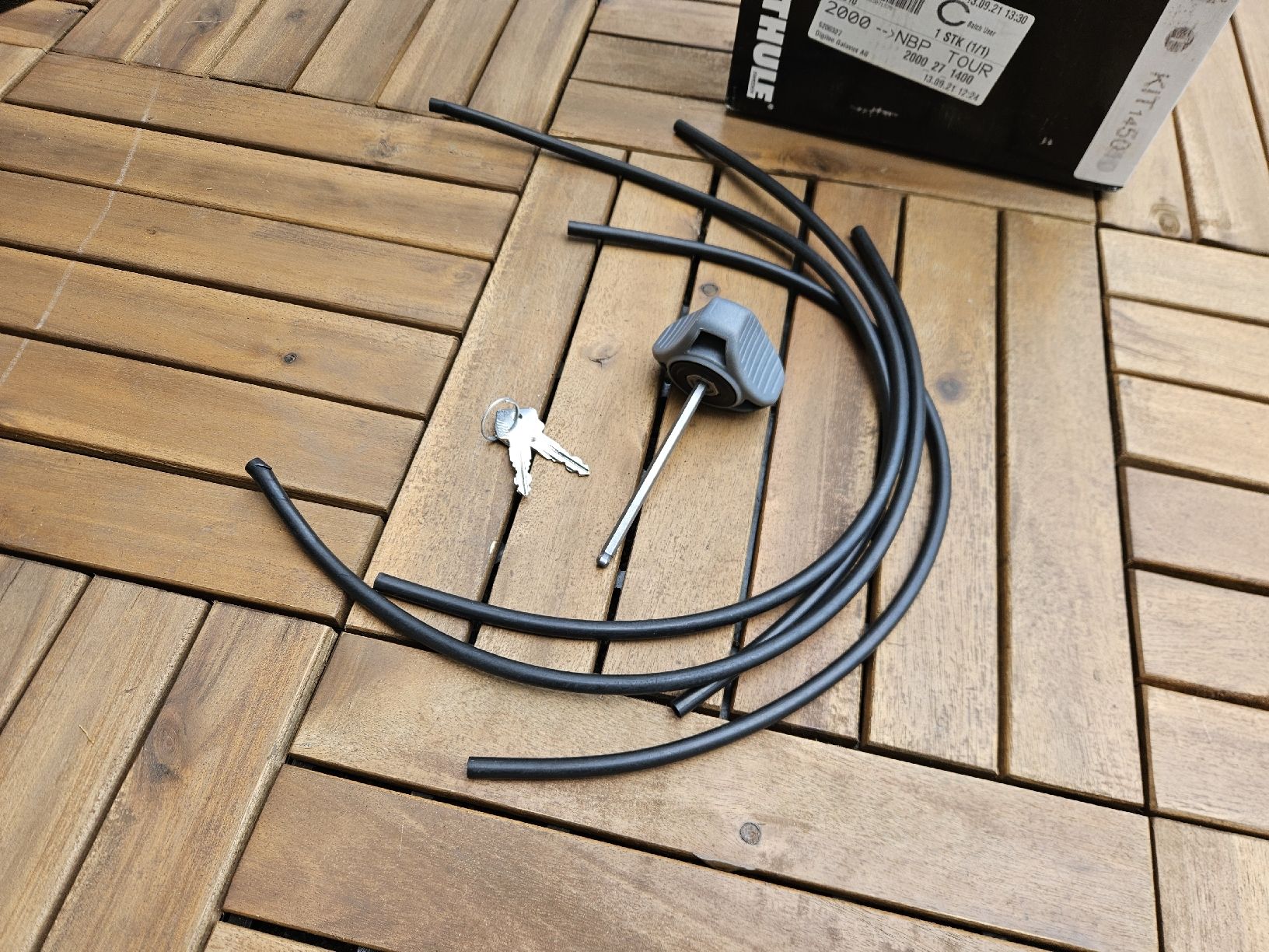 VW Dachträger: Barres de toit Thule VW Golf 7 – Gebraucht aus Courroux von Fornax 2