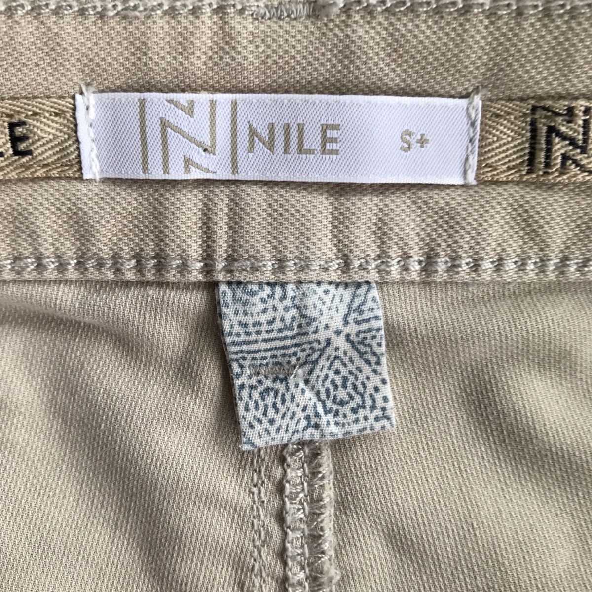 Nile Hosen: Nile Barrel Hose, Grösse S+, beige – Neu (gemäss Beschreibung) aus Ebnat-Kappel von Molton 6