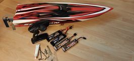 RC Rennboot Traxxas Spartan mit Zubehör gebraucht