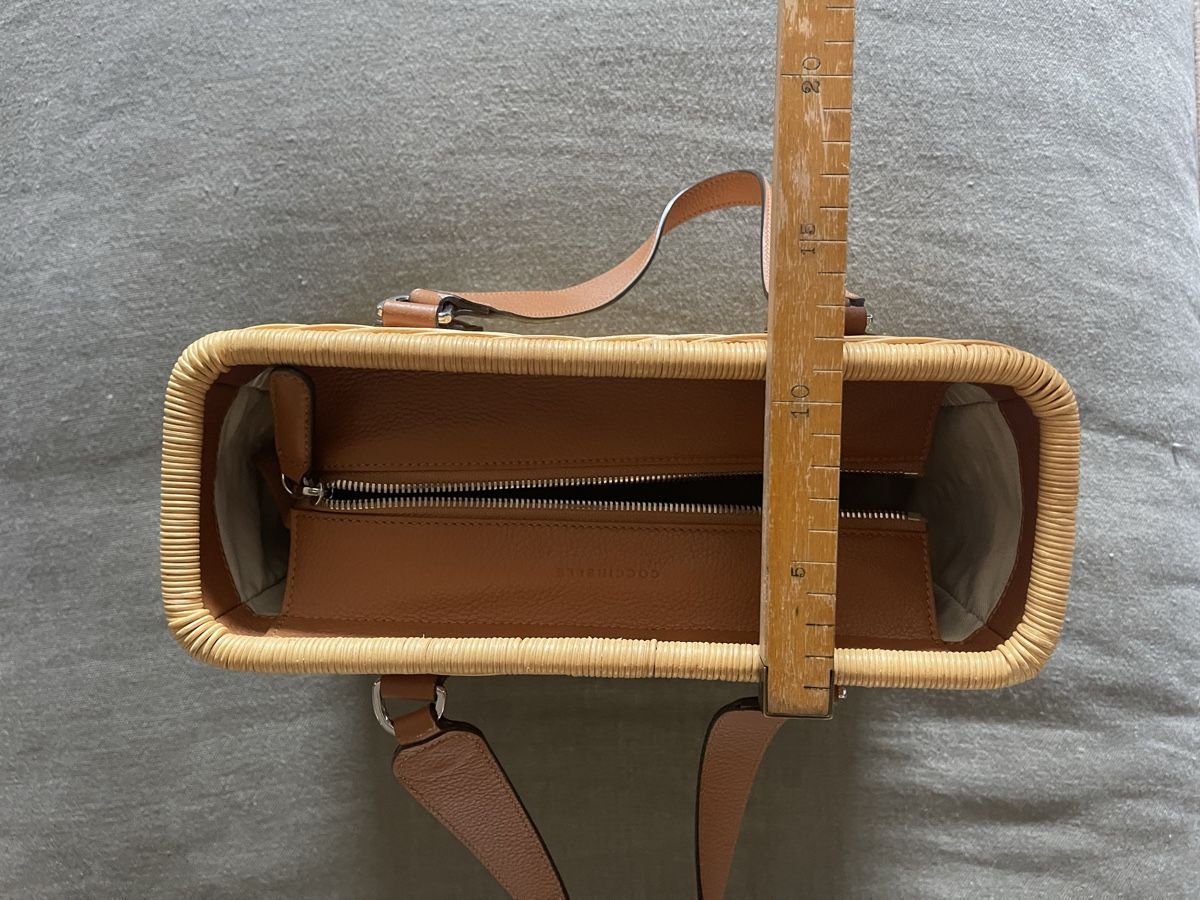 Coccinelle Sacs femmes: Korb Tasche Coccinelle Rattan & Leder – D'occasion à Cotterd par mickey-kiki 1