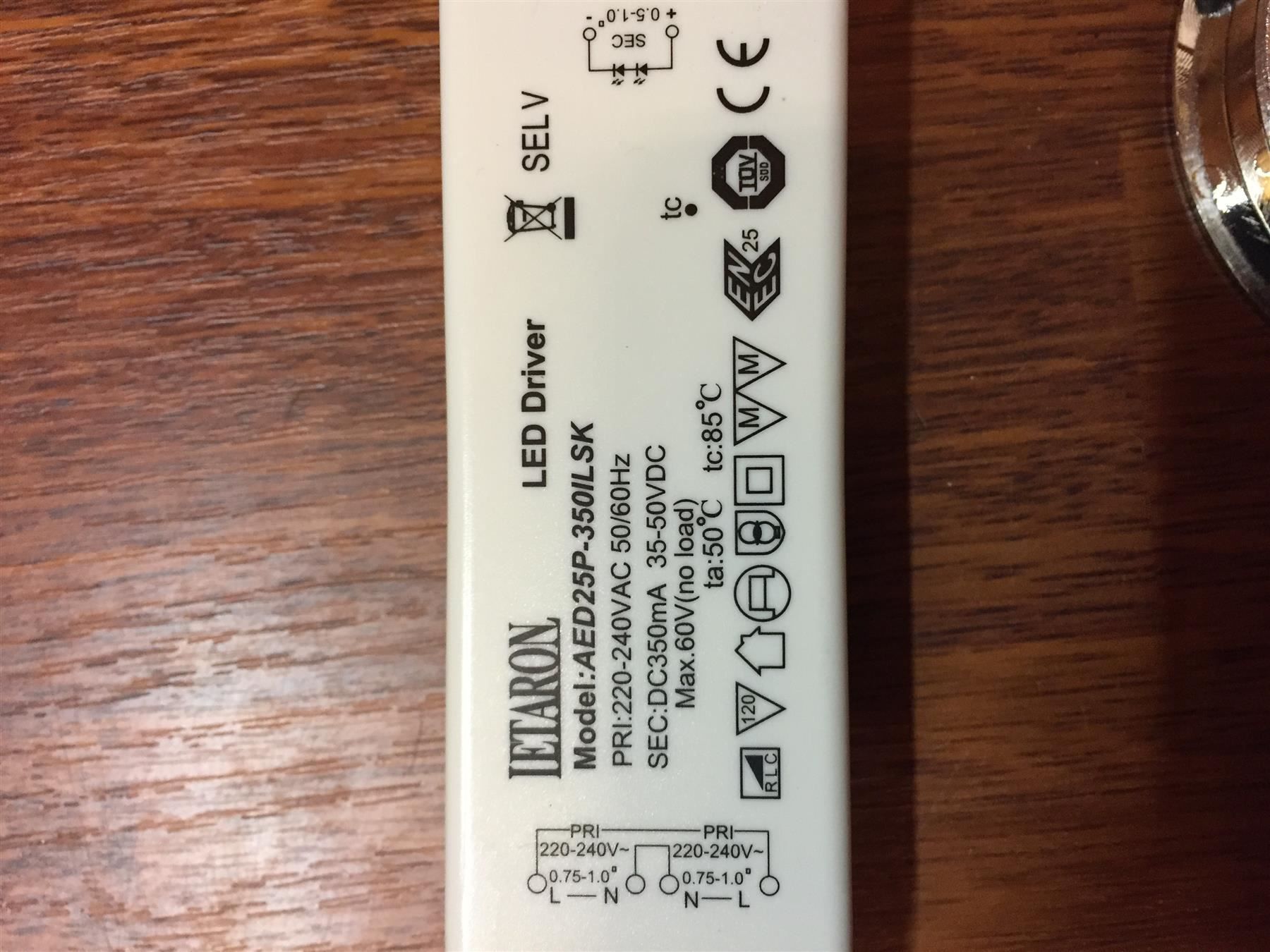 Lampade: LED Einbauleuchten Set 3er,dimmbar-421 – Nuovo (secondo la descrizione) da Recherswil venduto da paulchen09 5