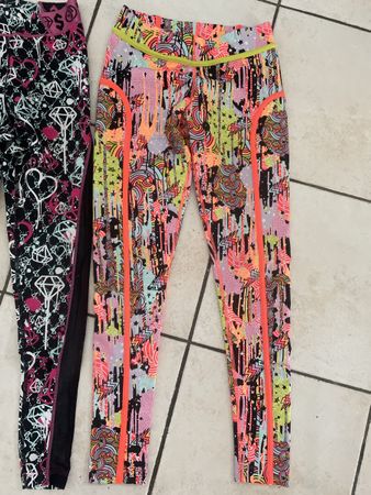 Neue Zumba Fitness Leggings Gr. XS bunt Sportleggins