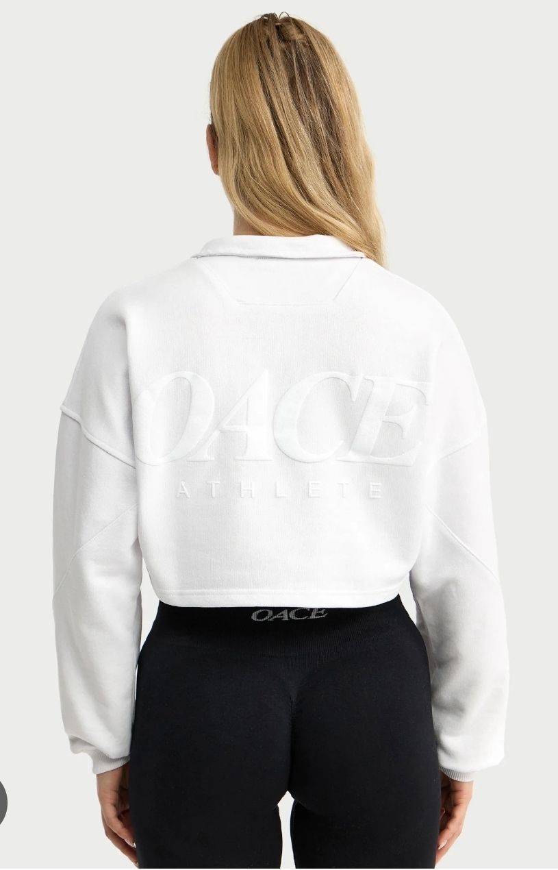 Oace Maglioni & Felpe: Oace Appearance Shaded Halfzip Pullover weiss, Grösse S, neu – Nuovo e nell'imballaggio originale da Brugg AG venduto da Ela_Obi 4