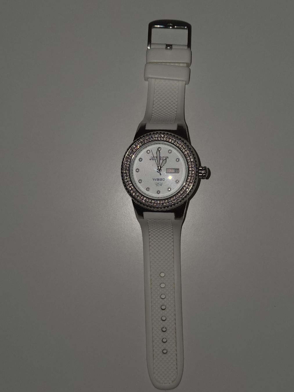 Jet Set Orologi: JET SET Uhr Weiss Damen – Nuovo (secondo la descrizione) da Auslikon venduto da lavendelblue 2