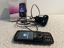 Sony Ericsson Spiro Walkman W100i (Stealth Black) Handy
