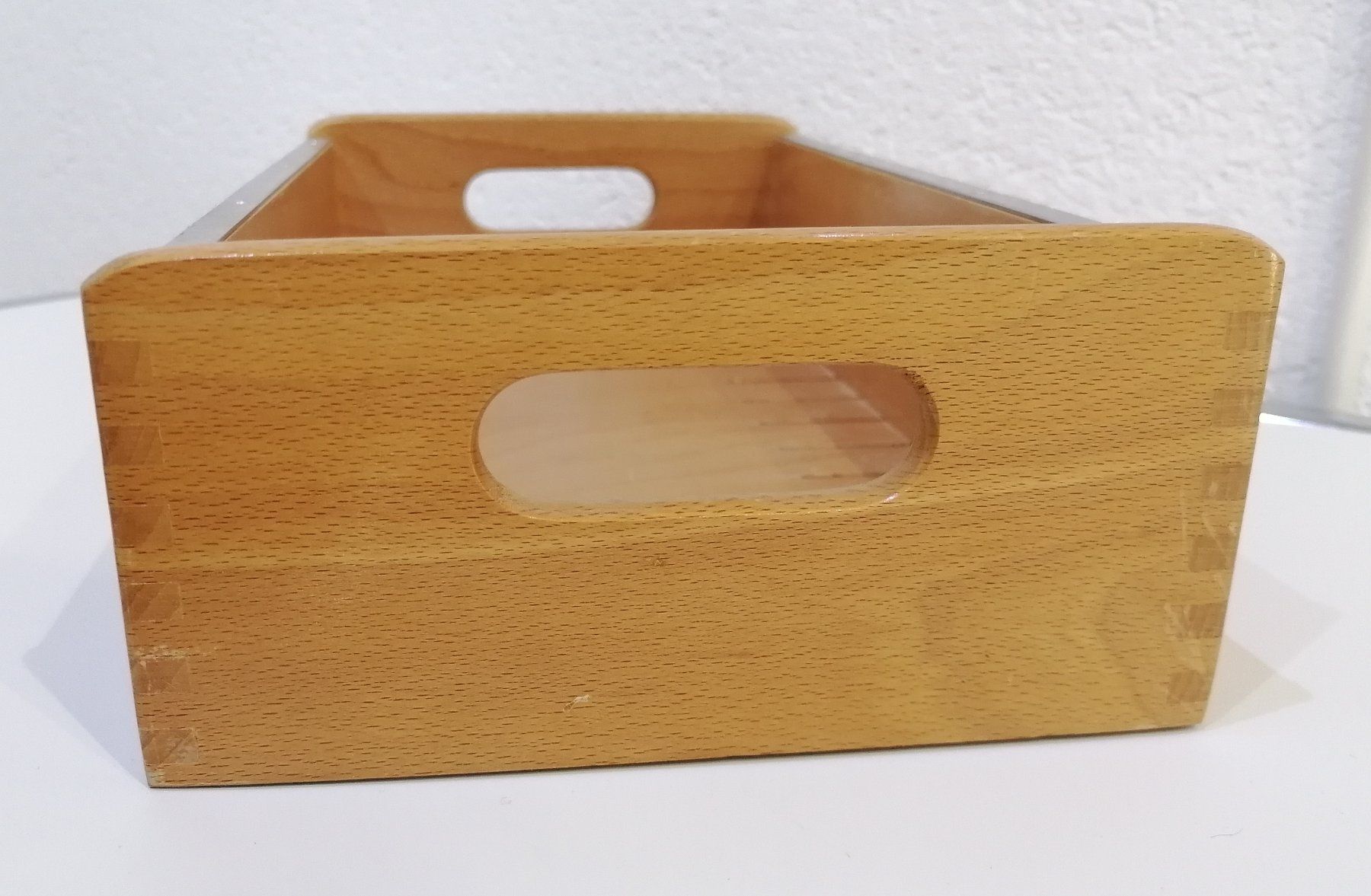 Sistemi di archiviazione: Karteikasten /Holzbox A5 quer mit Griffen, gebraucht – Usato da Unterengstringen venduto da Tnovus 3
