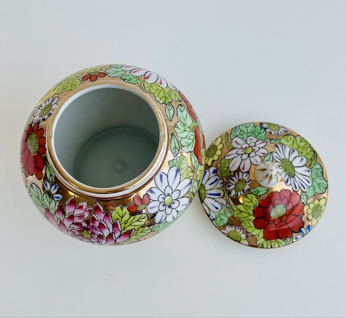 Altro in Decorazioni & Accessori: Ancien pot à gingembre de Macao, Fleurs dorées – Usato da Genève venduto da mar_nd6c 4