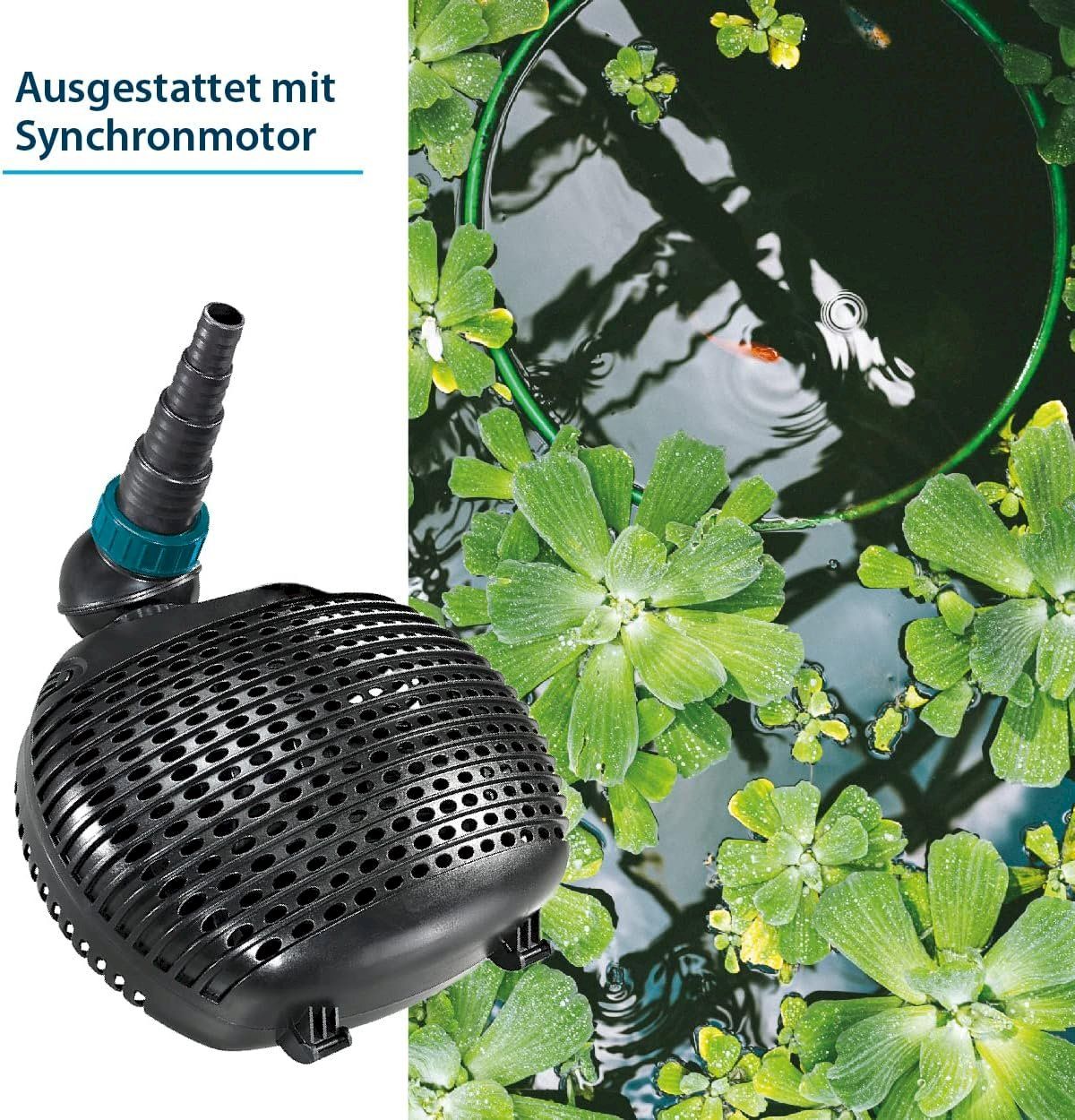 Pumpen & Teile: AquaForte EC-10000 Teichpumpe – Neu und originalverpackt aus Bottighofen von zaap 3