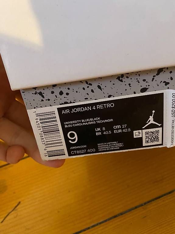 Herrenschuhe: Jordan 4 UNC – Gebraucht aus Safnern von Avalona_07 3