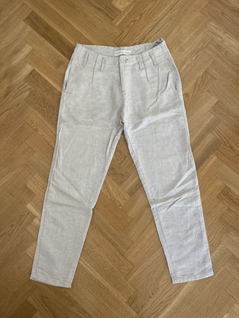Designer Freizeithose Leinen Baumwolle SYNGMAN CUCALA