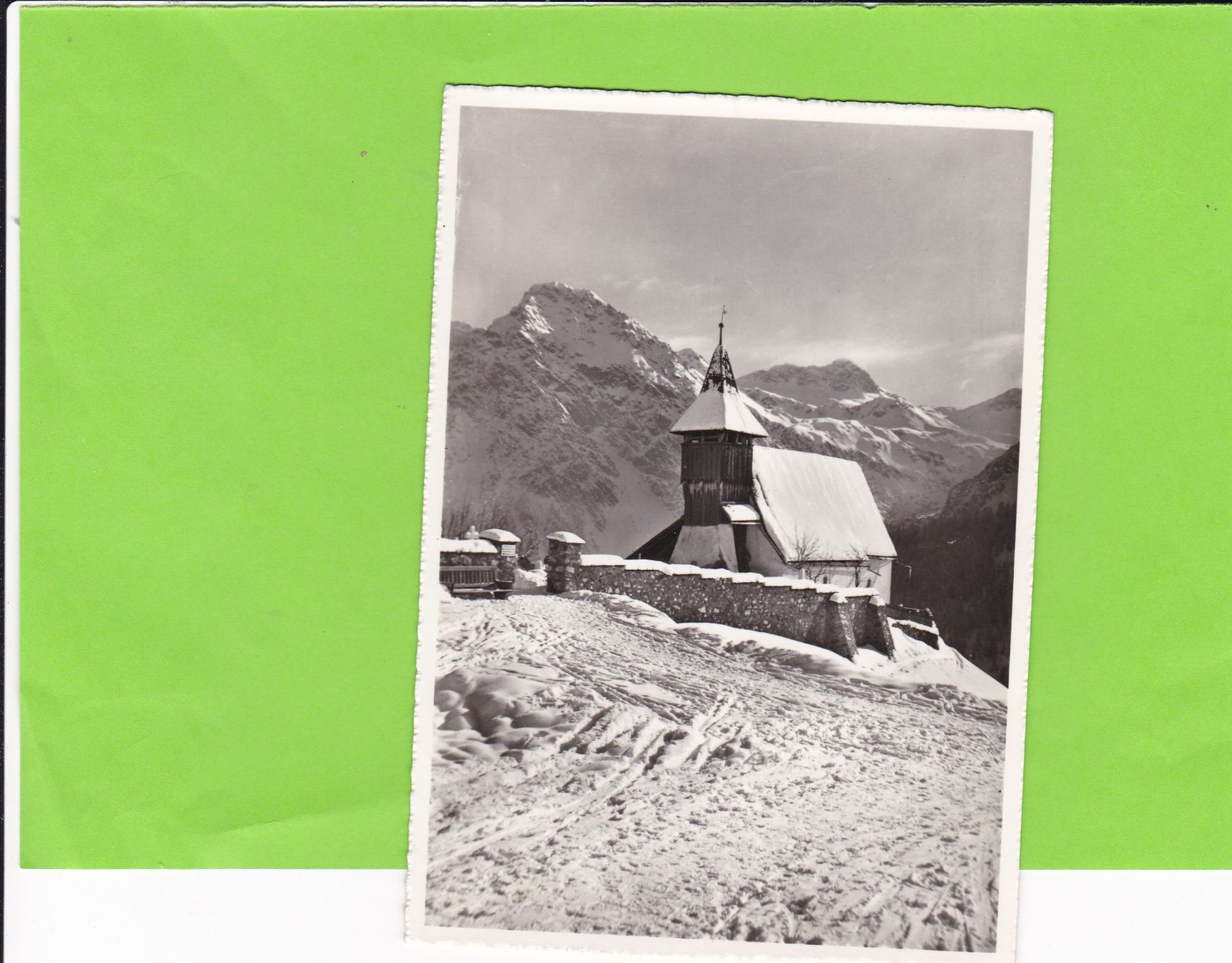 Ansichtskarten: Arosa-Bergkirchli – Gebraucht aus St. Peterzell von neckertal