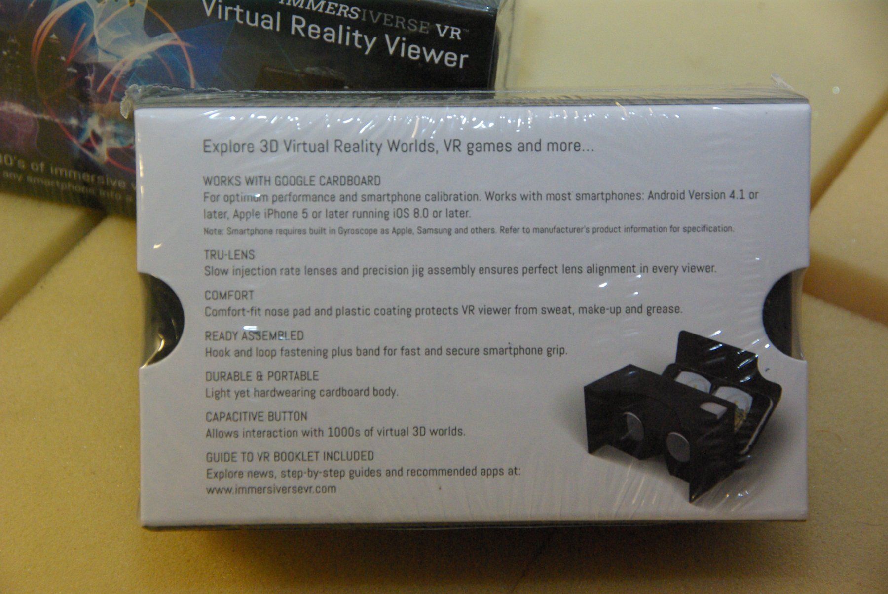 VR Brille: 2x VR Virtual Reality 3D-Brille, schwarz – Neu und originalverpackt aus Herisau von Cevianer1844 5