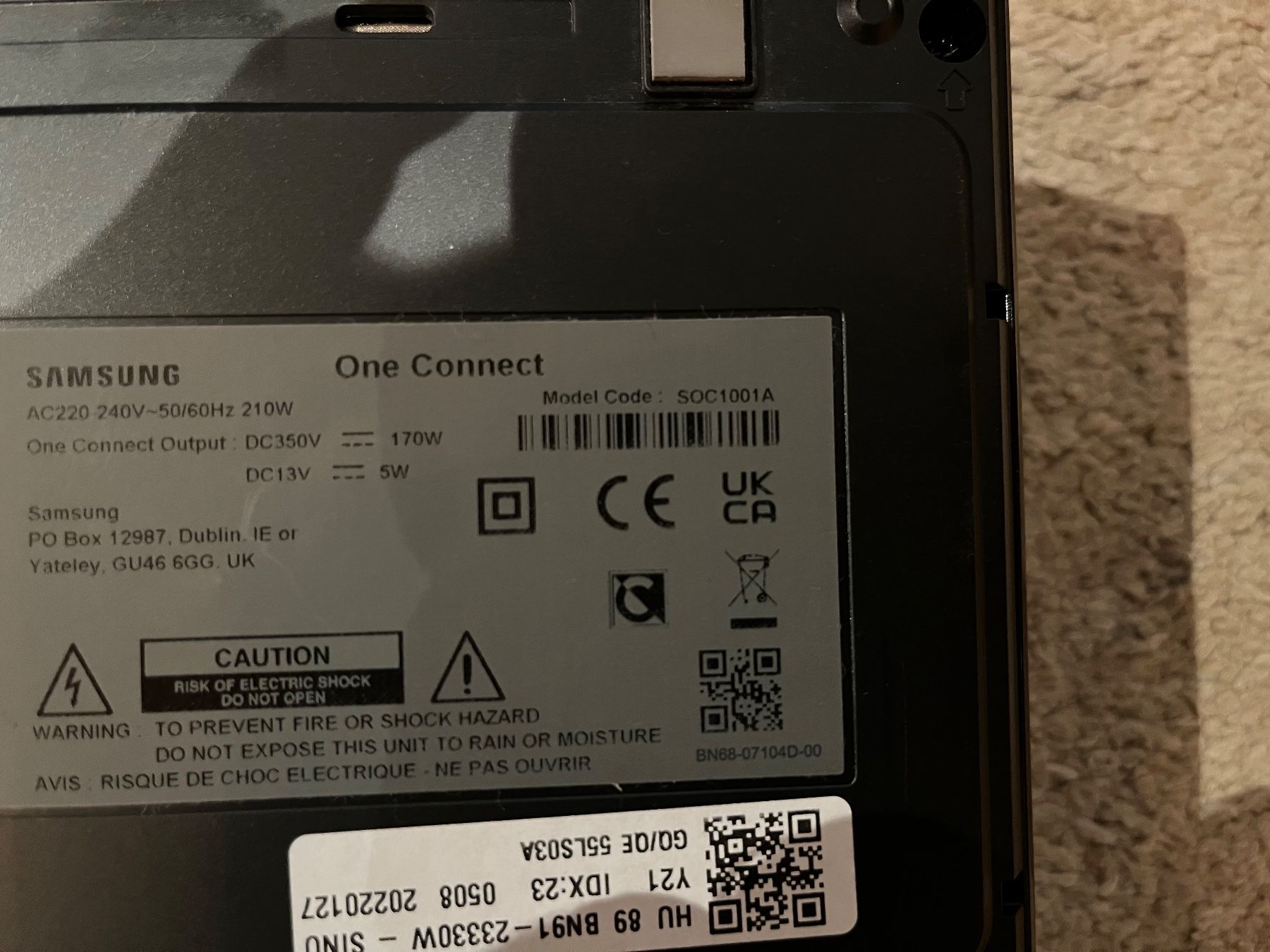 Televisori: Samsung The Frame 55" Défectueux – Difettoso da Courgenay venduto da Wanjadily 7