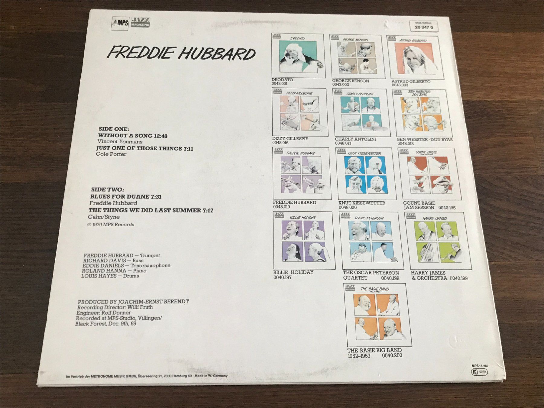 Dischi in vinile: FREDDIE HUBBARD - Same / Jazz Magazine – Usato da Buchs AG venduto da Archie 1