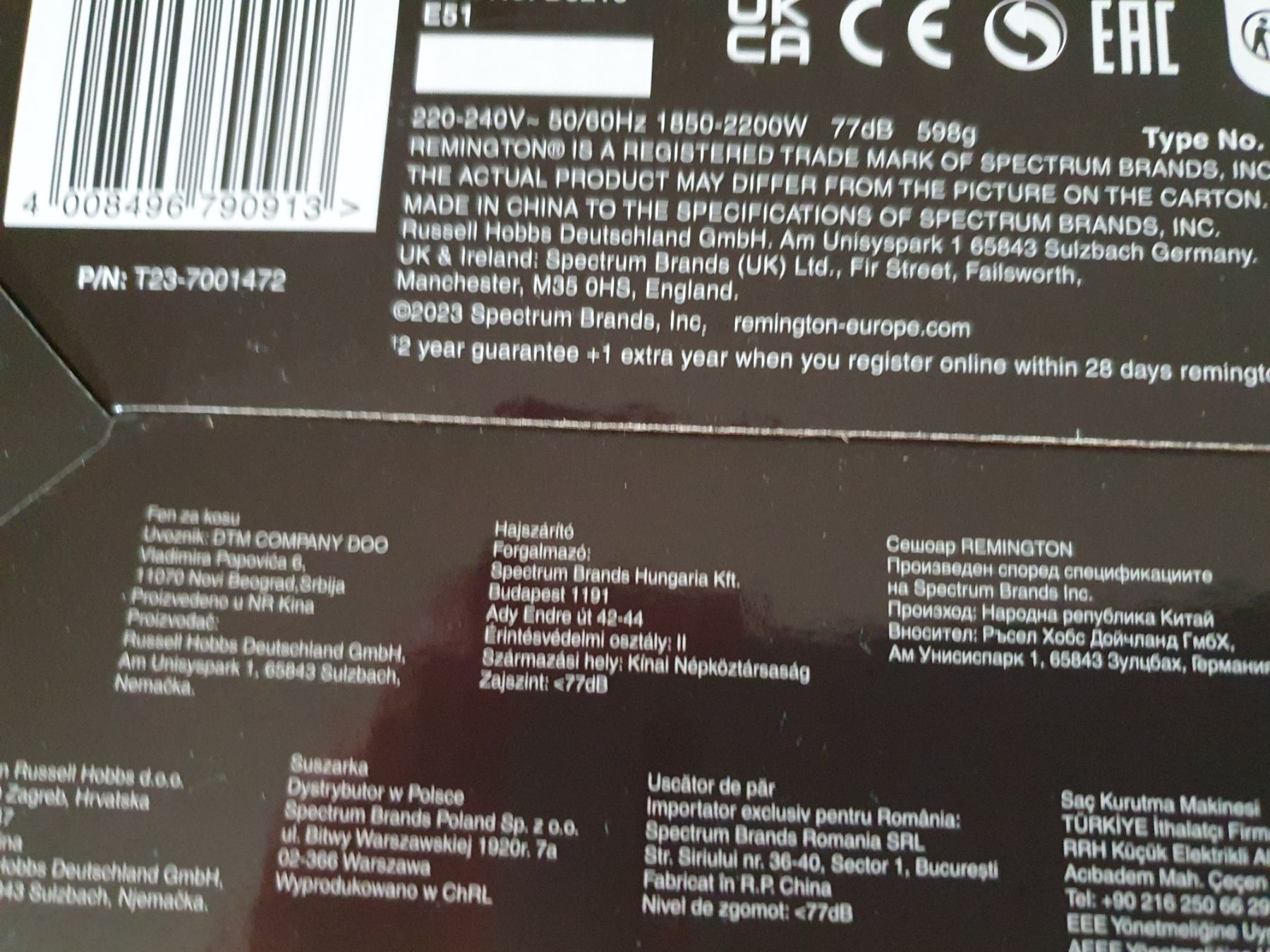 Remington Föhn: Haar Fön Remington Neu – Neu (gemäss Beschreibung) aus Klingnau von Fee1960 2