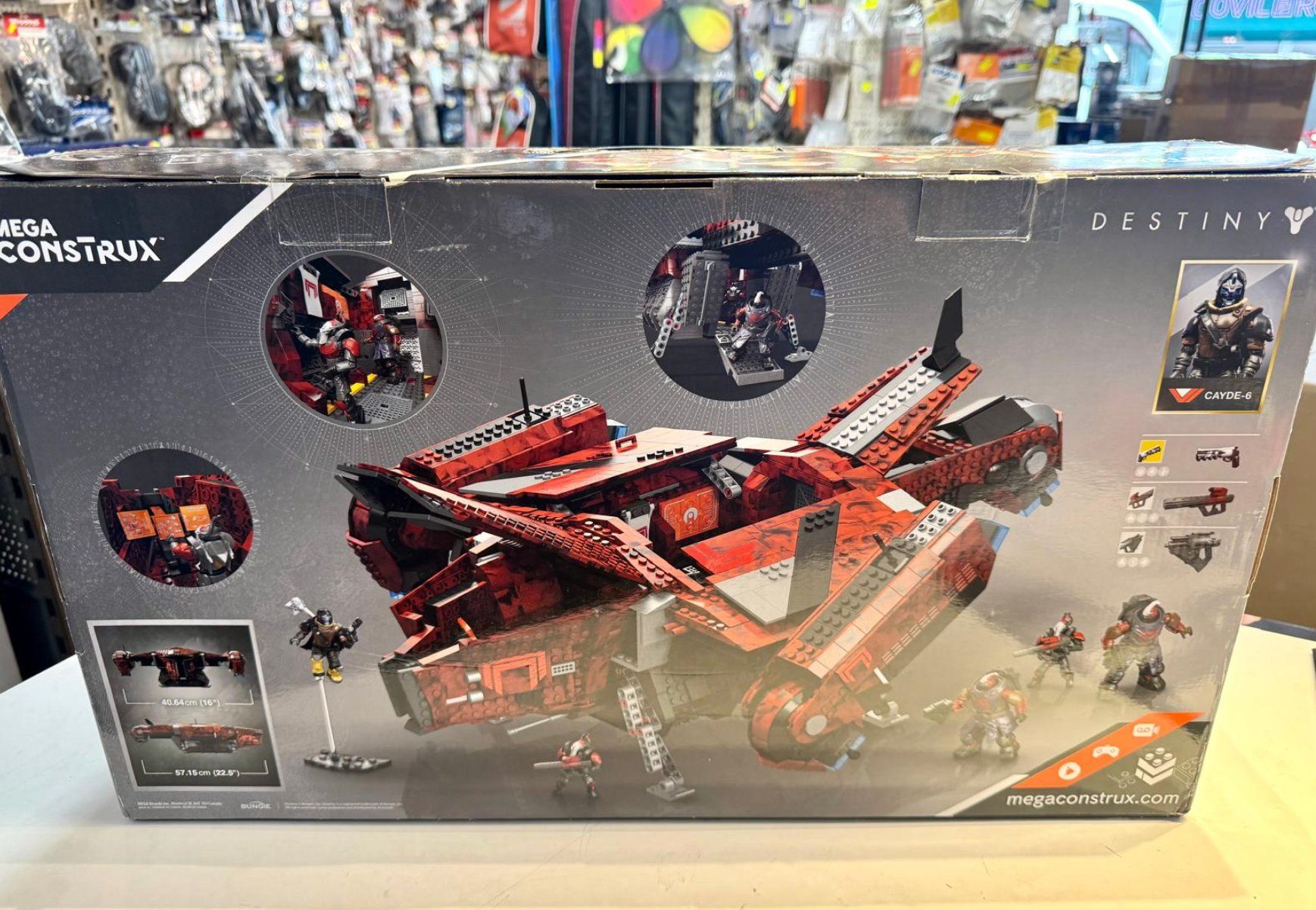 Mega Baukästen: DESTINY - MEGA CONSTRUX - CABAL HARVESTER DROPSHIP (FFB61) – Defekt aus Lausanne von Techobby 1