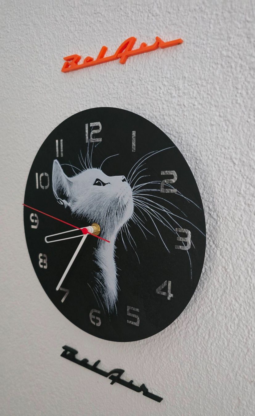 Orologi da terra & Orologi da parete: Katzen Wanduhr Büsi Cat – Nuovo (secondo la descrizione) da Winznau venduto da johny_wayne 2