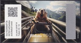 2024, Swiss Krypto 4.0, C4XXIV "Zugfahren" postfrisch **