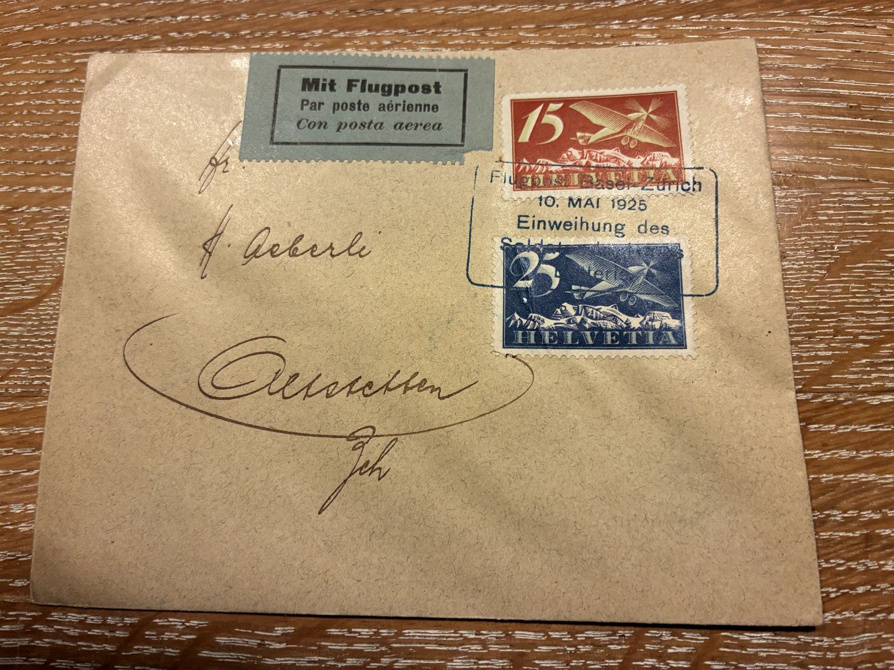 Tutti i francobolli: 273. FLUGBRIEF MIT F5 – Usato da Oud-Turnhout venduto da Frankaturware