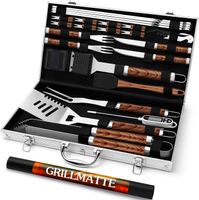 Edelstahl Grillzubehör Set