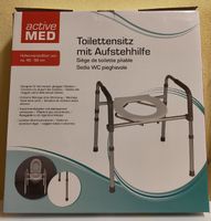 ActiveMED Toilettensitz mit Aufstehhilfe, HÖHENVERSTELLBAR