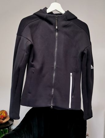 WOMEN ZNE S 36 SPORTSWEAR HOODIE ZIP Jacke w neu Training